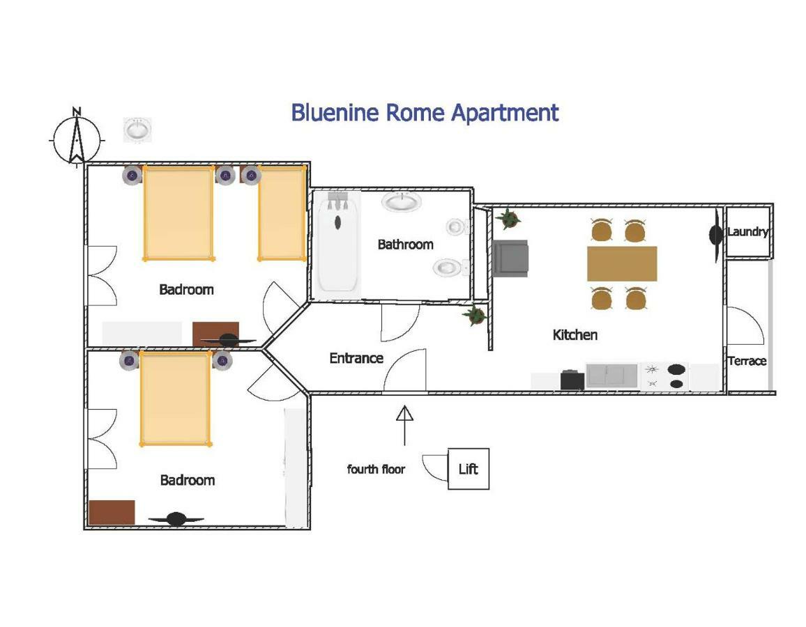 Bluenine Rome Apartment Buitenkant foto